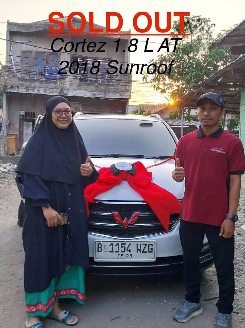 Serah terima Wuling Cortez 1.8 L Lux 2018