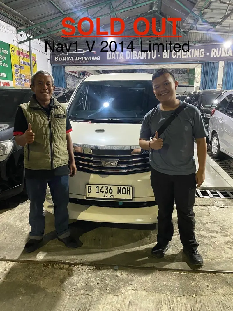 Serah terima Toyota NAV1 V Limited 2014