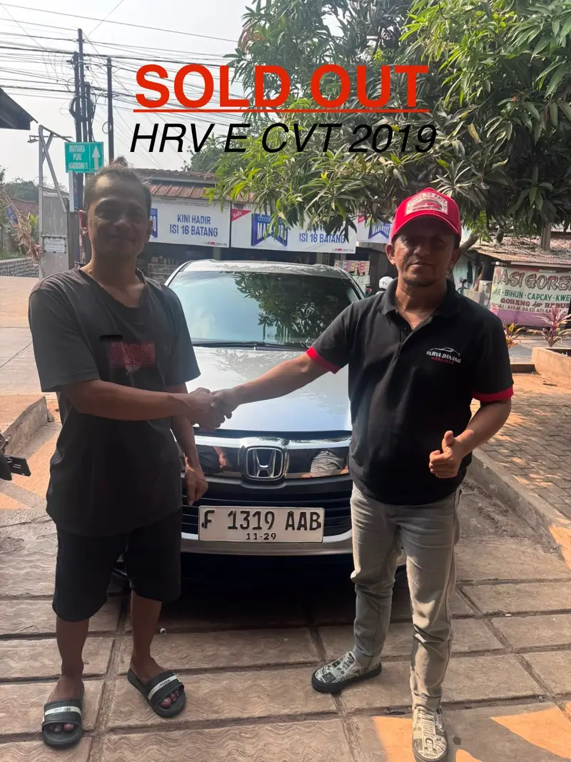 Serah terima Honda HR-V E 2019