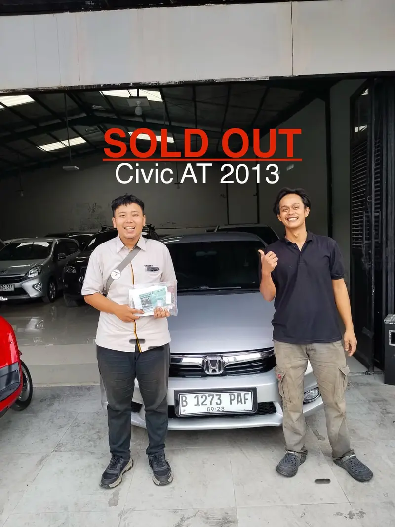 Serah terima Honda Civic 2013