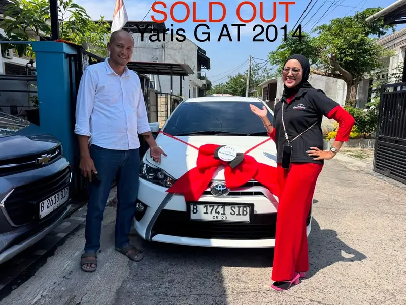 Serah terima Toyota Yaris G 2014 Putih