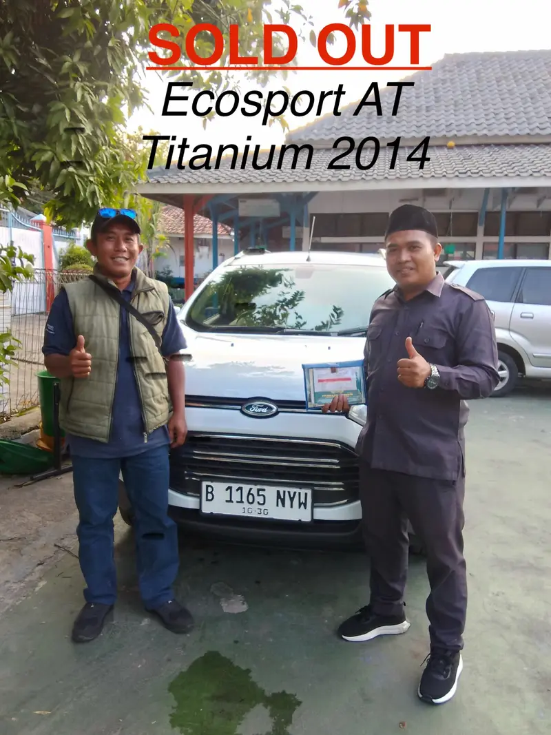 Serah terima Ford EcoSport Titanium 2014 Putih
