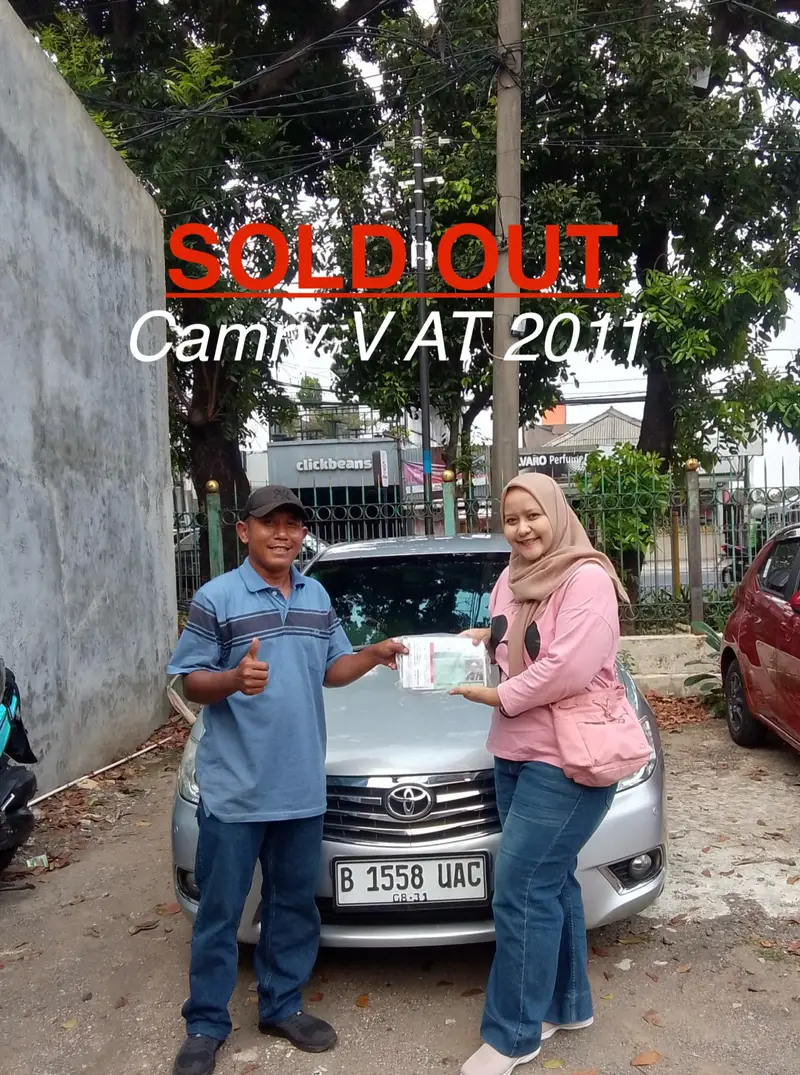 Serah terima Toyota Camry V 2011 Silver