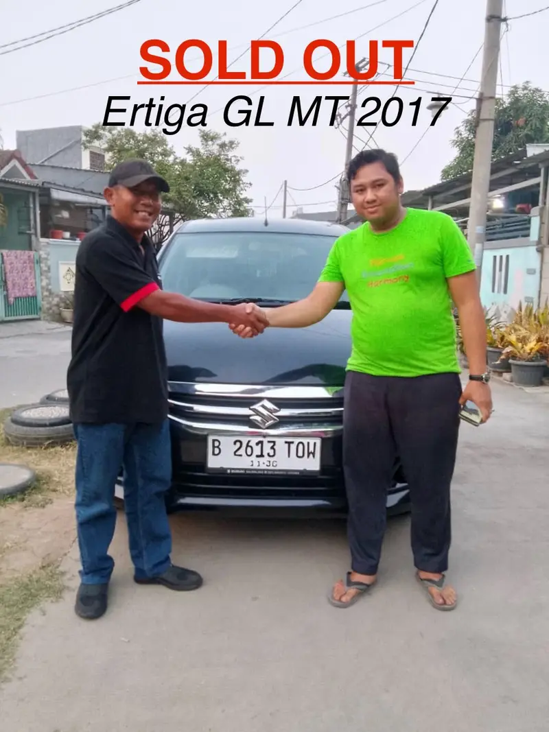 Serah terima Suzuki Ertiga GL 2017 Hitam