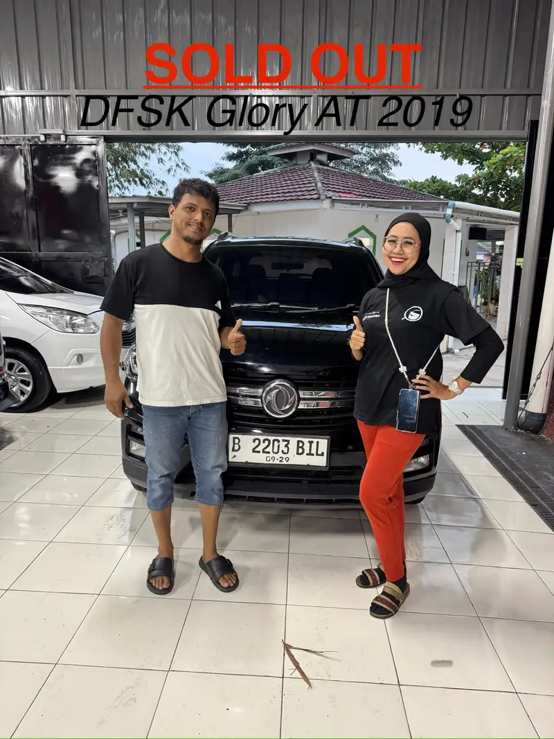 Serah terima DFSK Glory 560 2019 Hitam