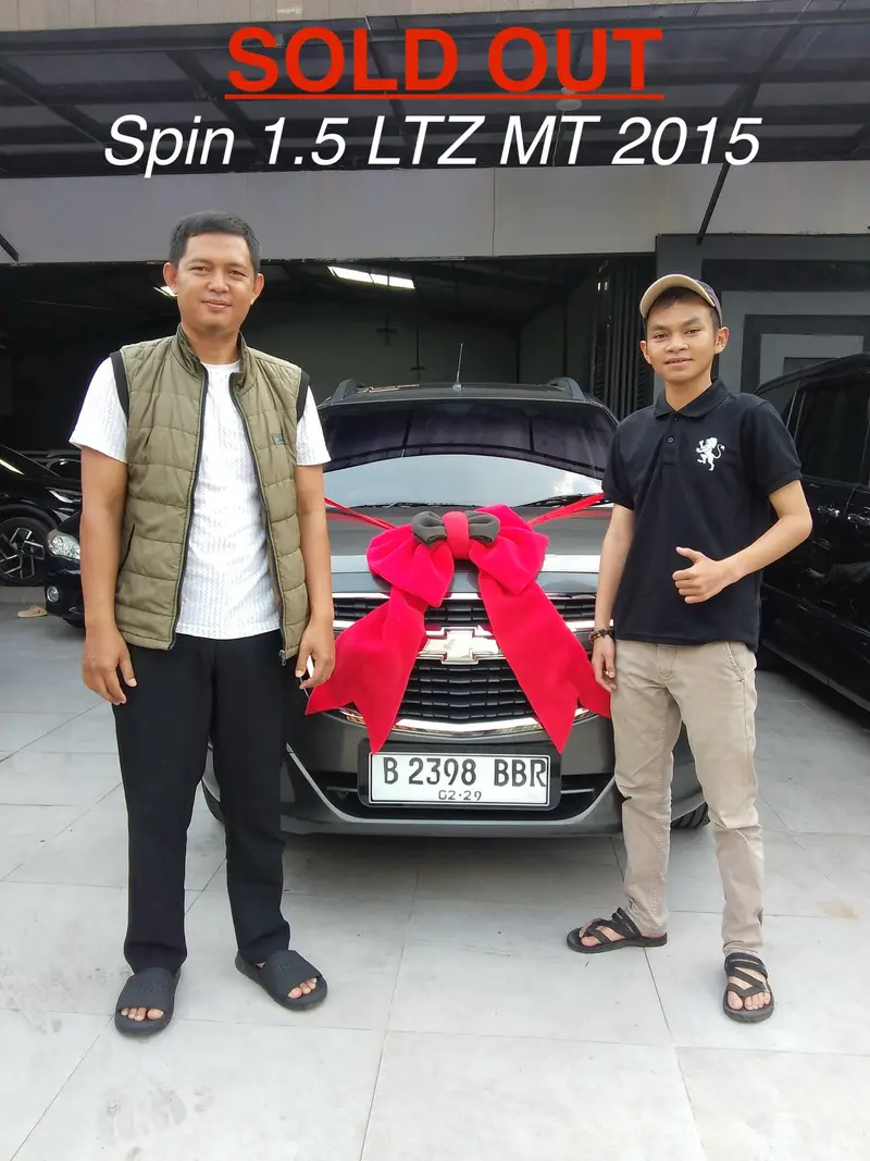 Serah terima Chevrolet Spin 1.5 LTZ 2015