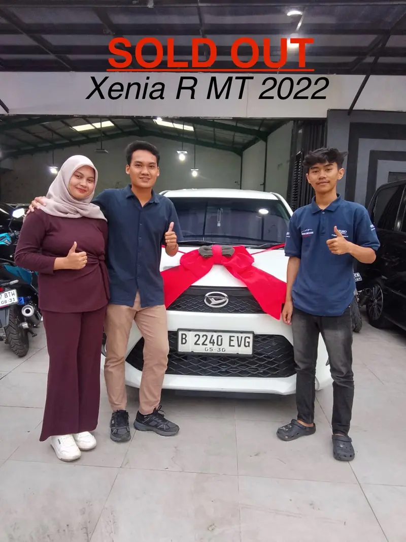 Serah terima Daihatsu Xenia R 2022 Putih