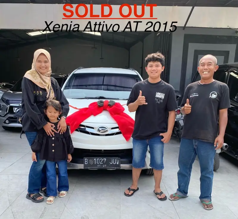 Serah terima Daihatsu Xenia Attivo 2015 Putih