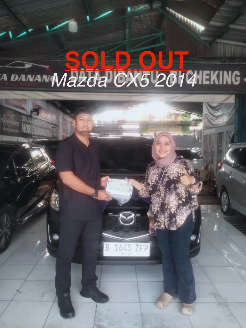 Serah terima Mazda CX-5 2014 Abu-abu