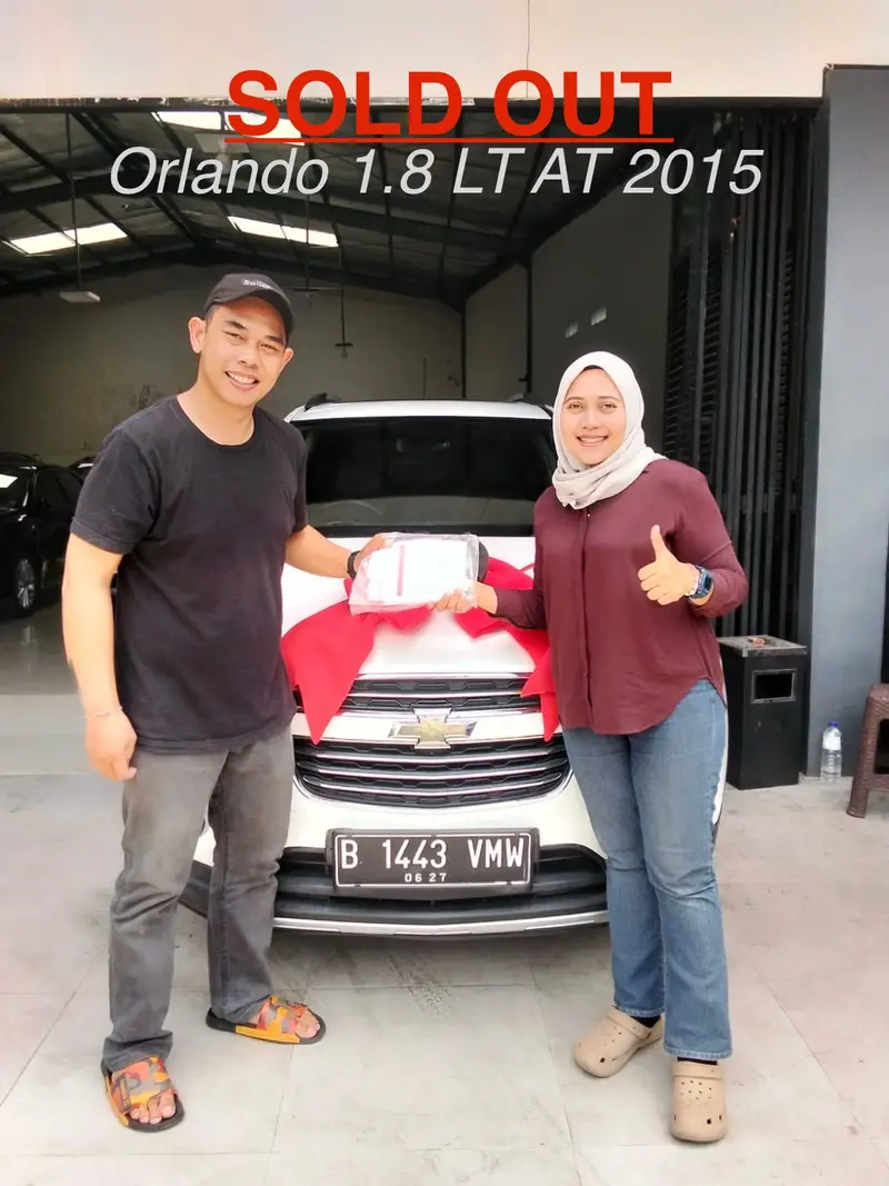 Serah terima Chevrolet Orlando 1.8 LT 2015