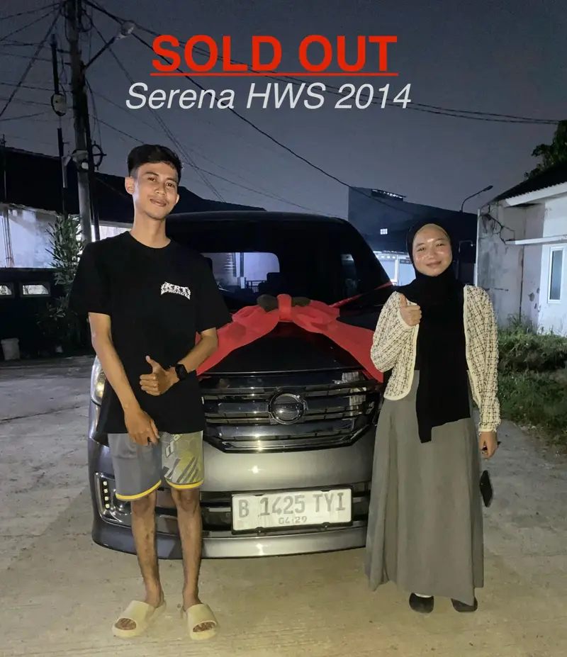 Serah terima Nissan Serena HWS Panoramic 2014